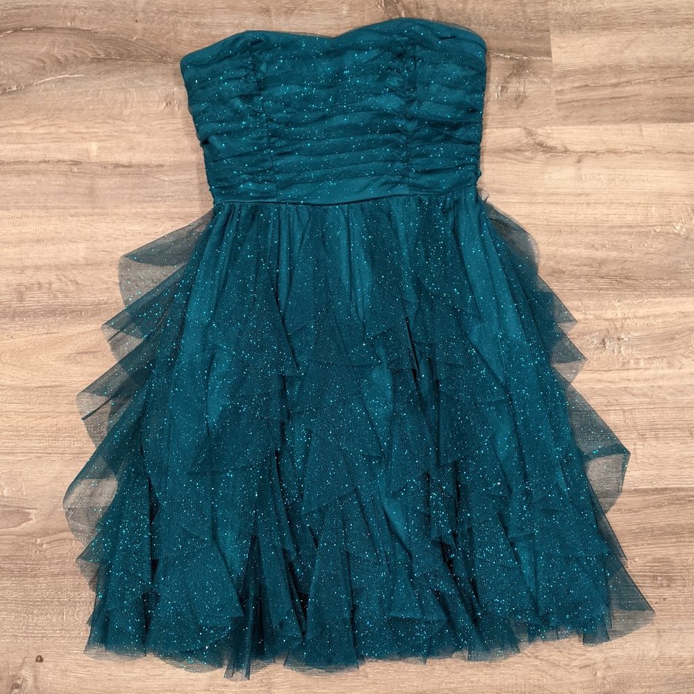 Strapless Sparkly Dress